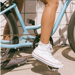 White high top converse